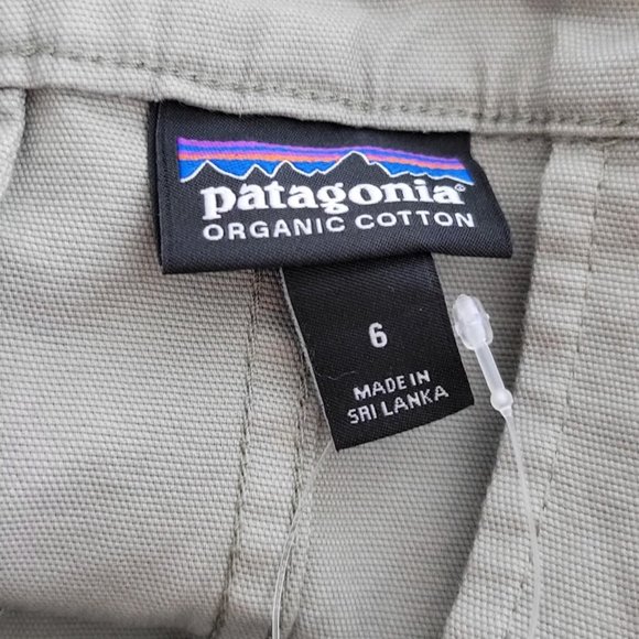 PATAGONIA shale organic mini skirt Sz 6 NEW - Picture 9 of 10